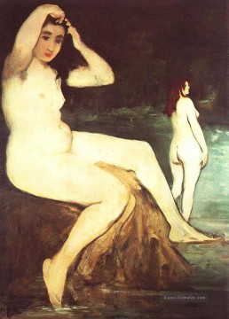 Badende auf der Seine Nacktheit Impressionismus Edouard Manet Ölgemälde